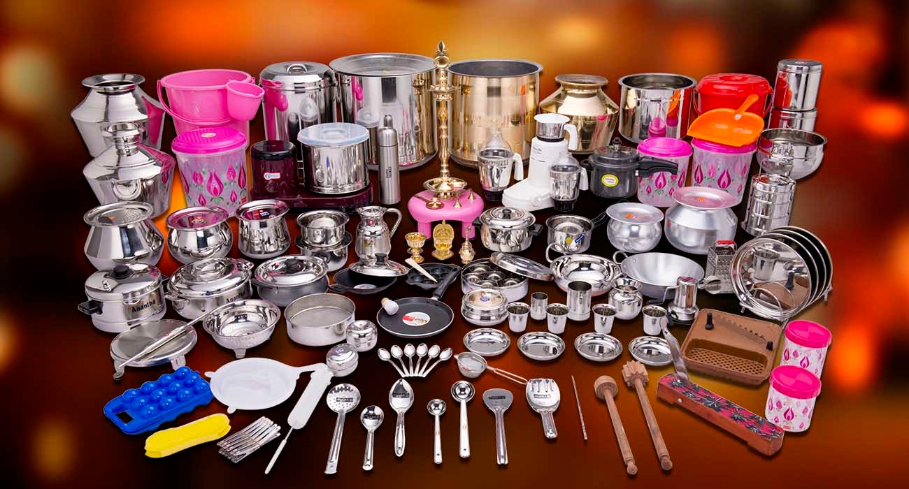 Utensils set 2025 for marriage